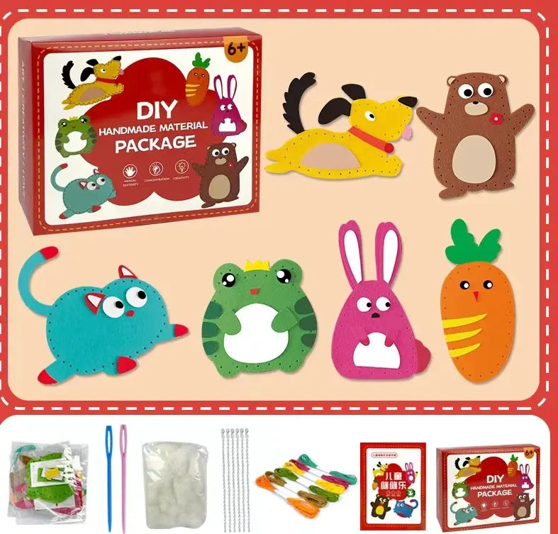 Kit infantil de costura para aprender, crear y disfrutar en familia