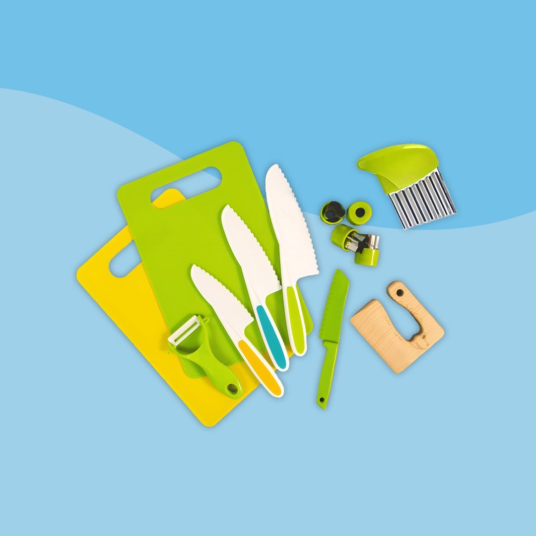 Kit de Cocina Montessori 13 Piezas - Niño Feliz