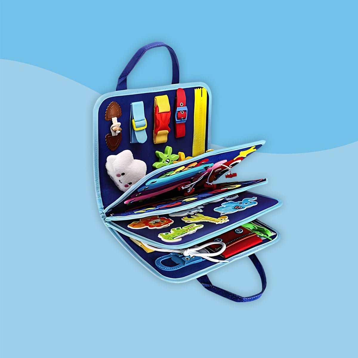 Libro de Actividades Montessori - Niño Feliz