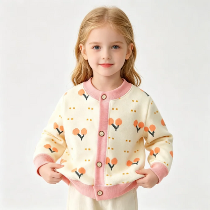 Cárdigan infantil cómodo para combinar con distintos looks