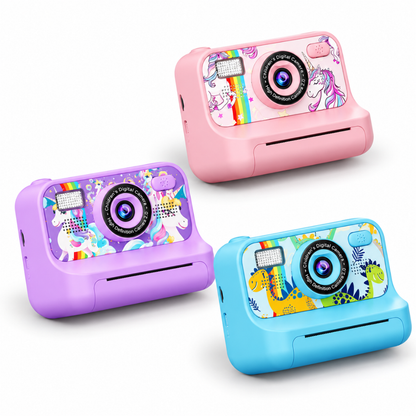 Cámara instantánea infantil para tomar fotos y grabar videos
