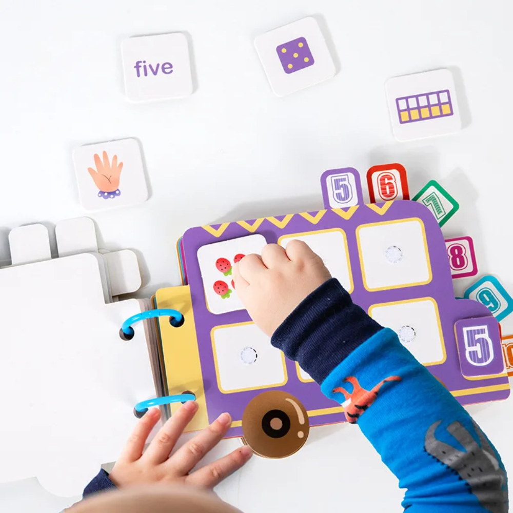 Página con ejercicios de conteo para niños pequeños