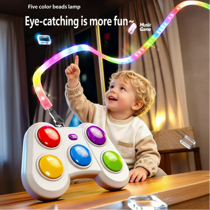 Juego electrónico de reacción listo para comenzar