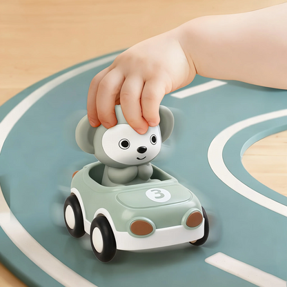Set de carritos de animales ideal para juegos imaginativos