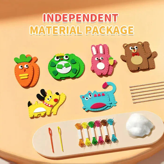 Manualidades creativas para niños con un kit práctico y entretenido