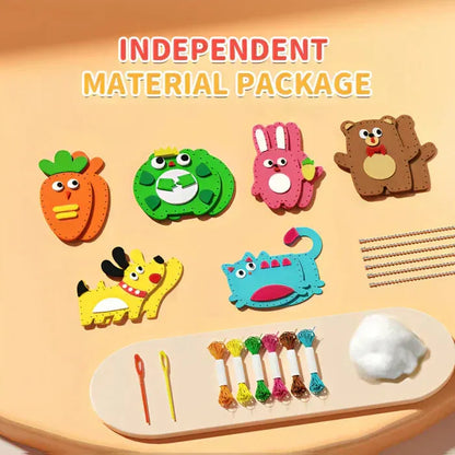 Manualidades creativas para niños con un kit práctico y entretenido