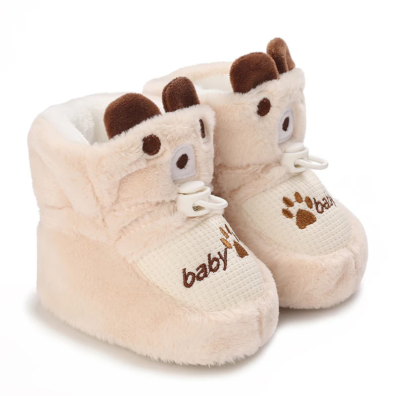 Zapatos Afelpados Para Bebé Cálidos Para Invierno