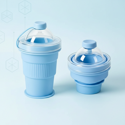 Vaso Plegable De Silicona Para Bebidas 325 ml