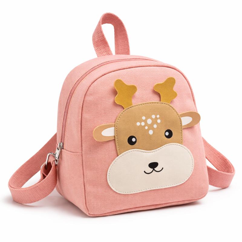 Mochila Infantil Ligera Con Diseño De Animal