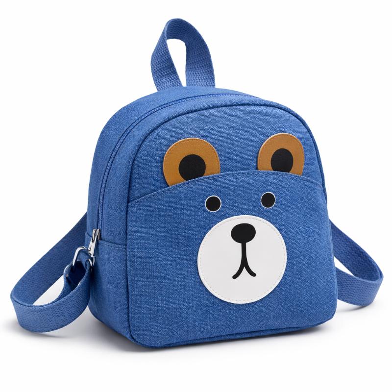 Mochila Infantil Ligera Con Diseño De Animal
