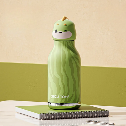 Termo Infantil de Acero Inoxidable con Diseño de Animales