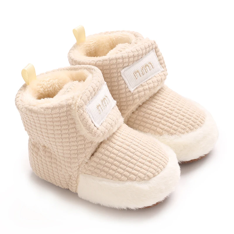 Zapatos Afelpados Para Bebé Cálidos Para Invierno