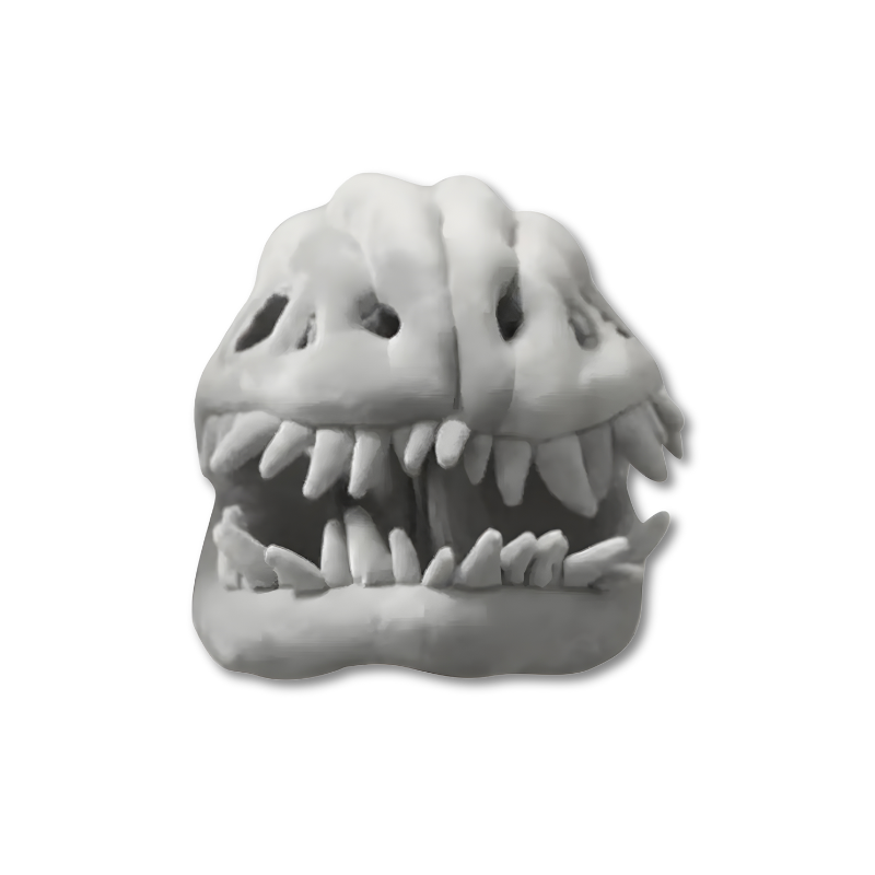 Disfraz de dinosaurio con diseño de esqueleto para juego de roles