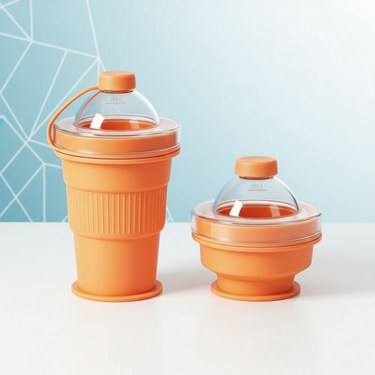 Vaso Plegable De Silicona Para Bebidas 325 ml