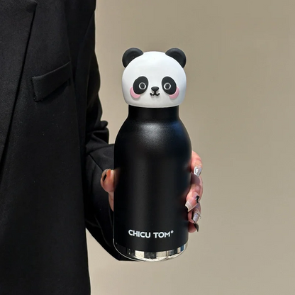 Termo Infantil de Acero Inoxidable con Diseño de Animales
