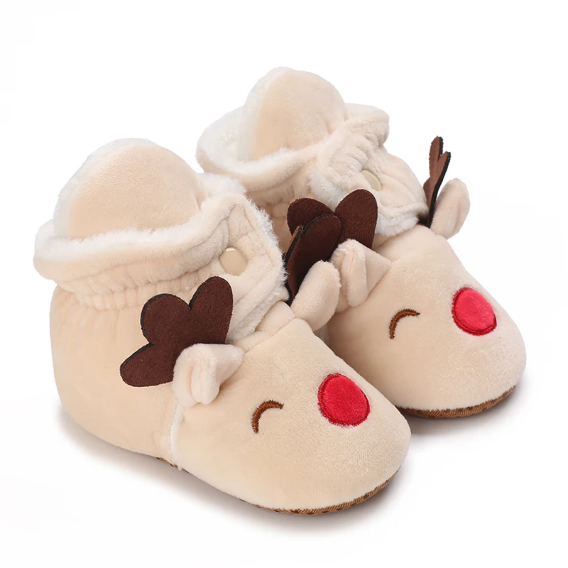 Zapatos Afelpados Para Bebé Cálidos Para Invierno