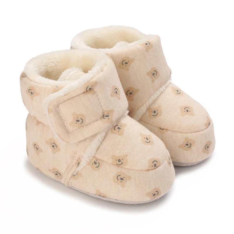 Zapatos Afelpados Para Bebé Cálidos Para Invierno