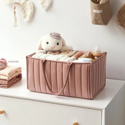 Caddy Organizador de Pañales de Algodón con Separador