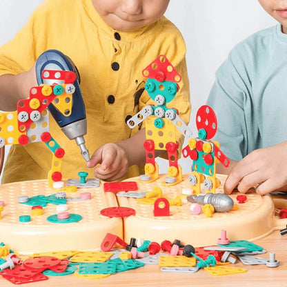 Caja De Herramientas De Juguete Montessori Para Niños - Niño Feliz