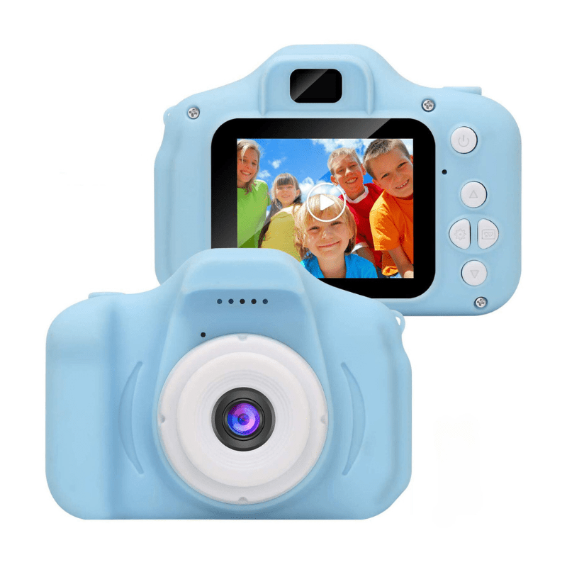 Cámara Infantil Con Doble Cámara y Video HD 1080p - Niño Feliz