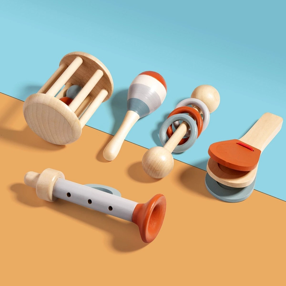 Campana Musical Suave Montessori Para Bebé - Niño Feliz