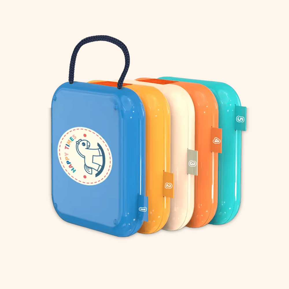 Cubo Interactivo Montessori 7 en 1 para Aprender - Niño Feliz