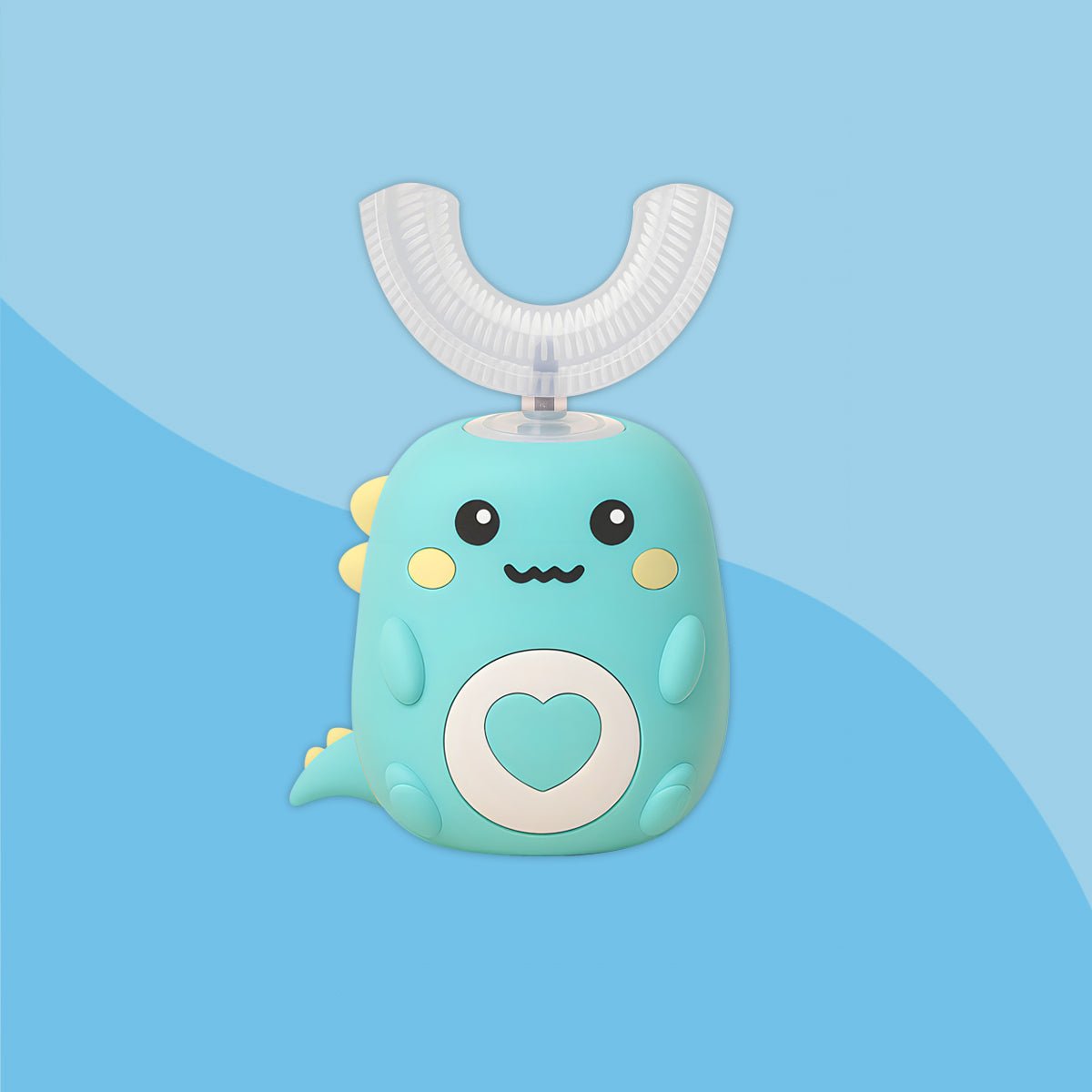 DinoCepillo™ | Cepillo de Dientes Eléctrico - Niño Feliz