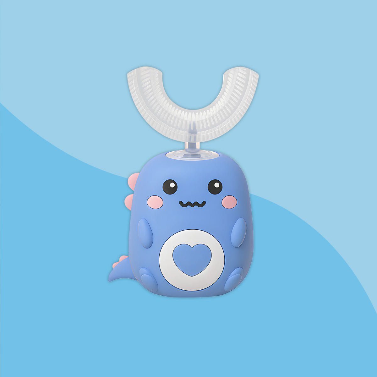 DinoCepillo™ | Cepillo de Dientes Eléctrico para Niños - Niño Feliz