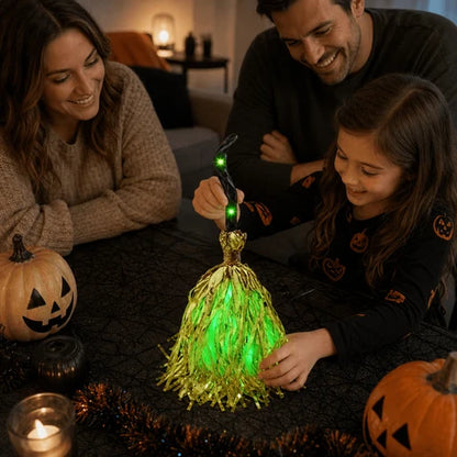 Tazón De Dulces De Halloween Con Mano Móvil
