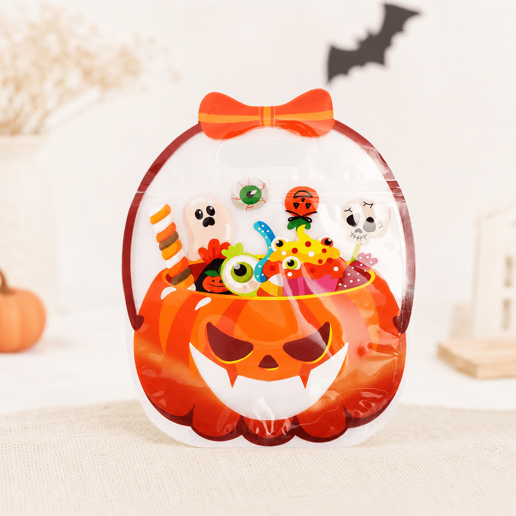 Bolsas para dulces de Halloween con diseño de caldero