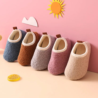 Pantuflas cómodas y calientitas para usar en casa