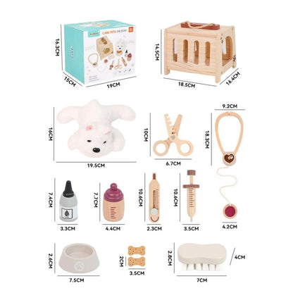 Set de Veterinario para Niños de Madera