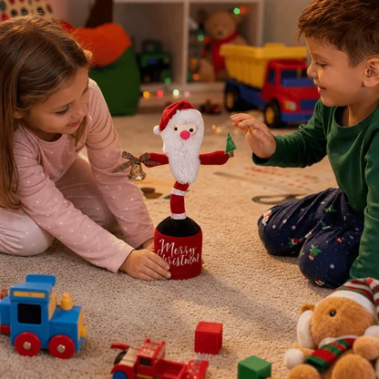 Peluche Navideño Interactivo Con Música Y Movimiento