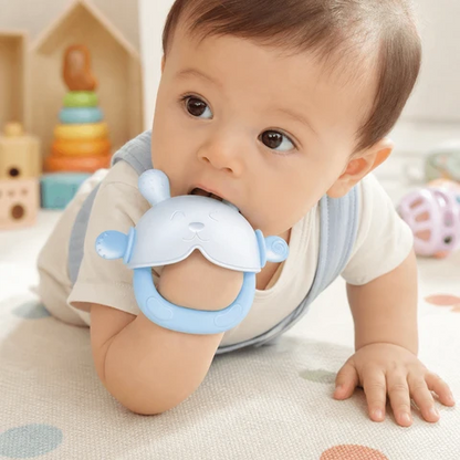 Mordedera De Silicona Para Bebé Con Diseño De Muñequera