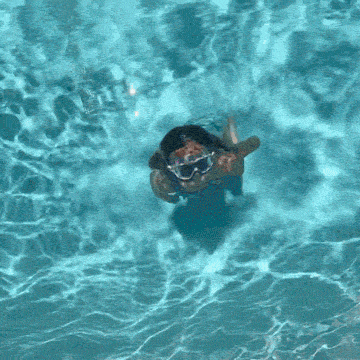 Gafas de natación con clip