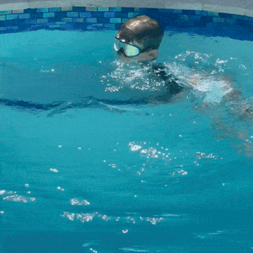 Gafas de natación con clip