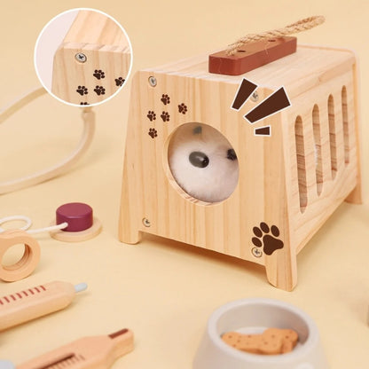 Set de Veterinario para Niños de Madera