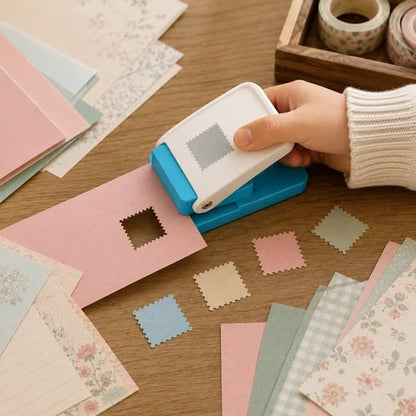 Perforadora De Papel Tipo Sello Para Scrapbooking