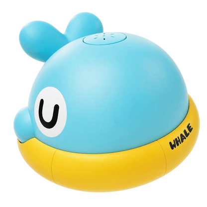 Juguete de Baño con Luz LED y Pulverizador de Agua - Niño Feliz