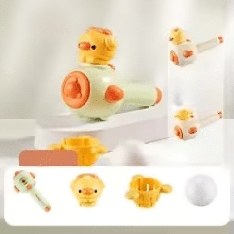 Juguete De Soplo Montessori Para Comunicación Y Habilidades - Niño Feliz