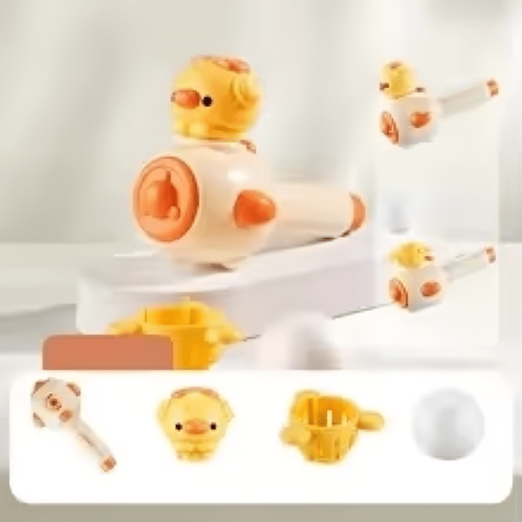Juguete De Soplo Montessori Para Comunicación Y Habilidades - Niño Feliz