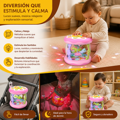 Juguete Musical Interactivo con Luces Montessori - Niño Feliz