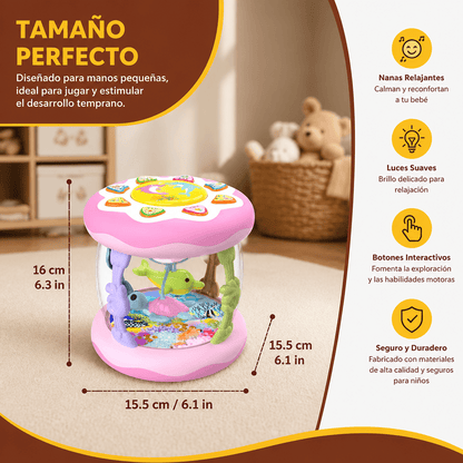 Juguete Musical Interactivo con Luces Montessori - Niño Feliz