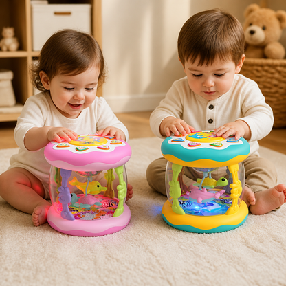 Juguete Musical Interactivo con Luces Montessori - Niño Feliz
