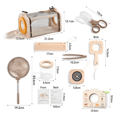 Kit De Exploración De Insectos Para Niños - Niño Feliz