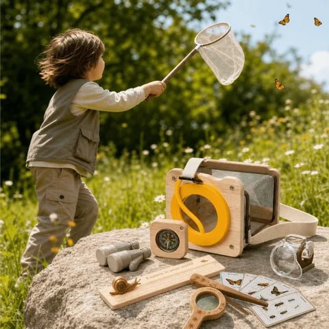 Kit De Exploración De Insectos Para Niños - Niño Feliz