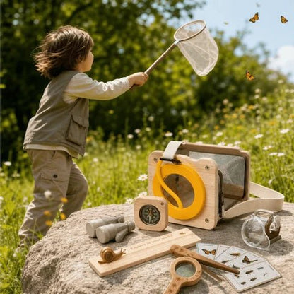 Kit De Exploración De Insectos Para Niños - Niño Feliz