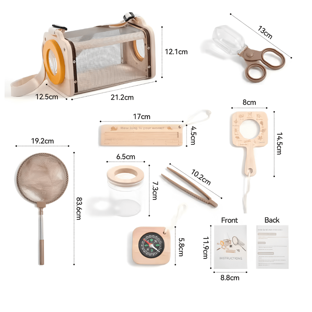 Kit De Exploración De Insectos Para Niños - Niño Feliz