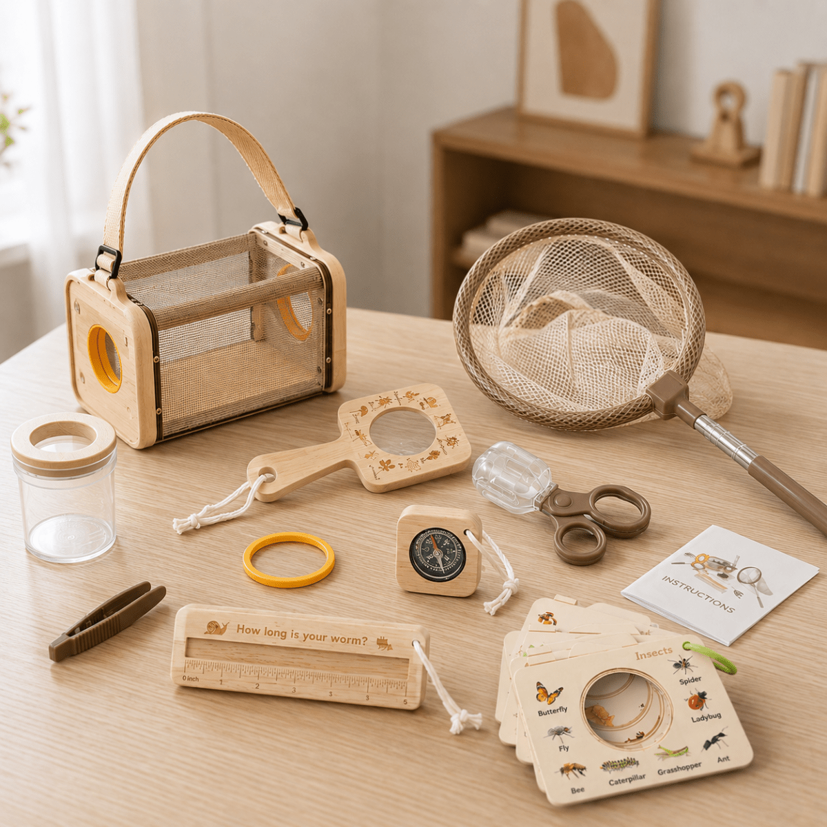 Kit De Exploración De Insectos Para Niños - Niño Feliz