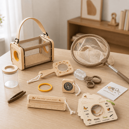 Kit De Exploración De Insectos Para Niños - Niño Feliz